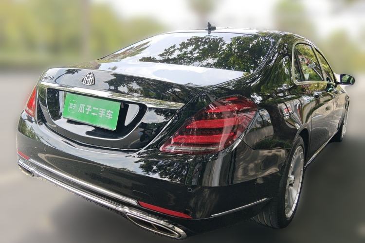 Used Mercedes-Benz Maybach S-Class 2020 S 450 4MATIC Rear Right 45 Deg
