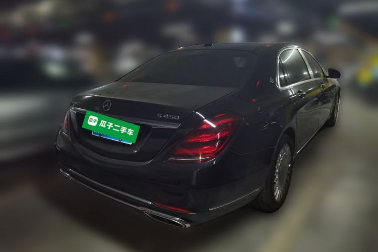 Used Mercedes-Benz Maybach S-Class 2020 S 450 4MATIC Rear Right 45 Deg