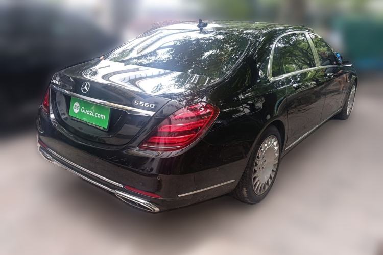 Used Mercedes-Benz Maybach S-Class 2020 S 450 4MATIC Rear Right 45 Deg