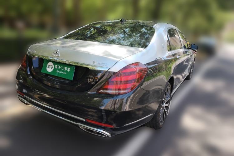Used Mercedes-Benz Maybach S-Class 2020 S 450 4MATIC Collector's Edition Rear Right 45 Deg