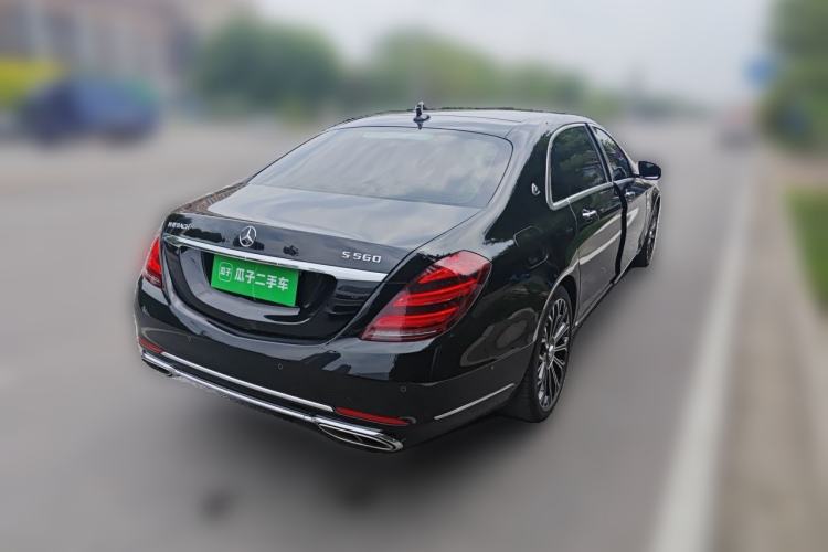 Used Mercedes-Benz Maybach S-Class 2020 S 450 4MATIC Rear Right 45 Deg