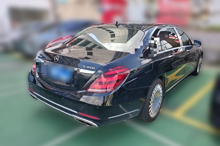 Used Mercedes-Benz Maybach S-Class 2020 S 450 4MATIC Rear Right 45 Deg