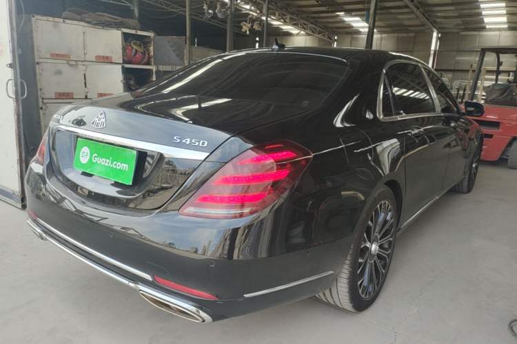 Used Mercedes-Benz Maybach S-Class 2020 S 450 4MATIC Collector's Edition Rear Right 45 Deg