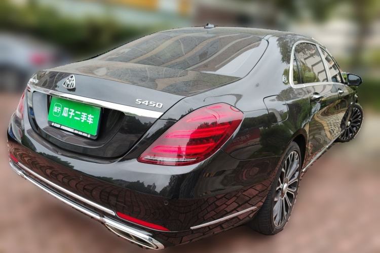 Used Mercedes-Benz Maybach S-Class 2020 S 450 4MATIC Collector's Edition Rear Right 45 Deg