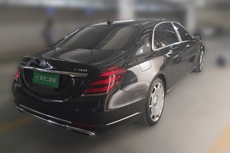 Used Mercedes-Benz Maybach S-Class 2020 S 450 4MATIC Collector's Edition Rear Right 45 Deg