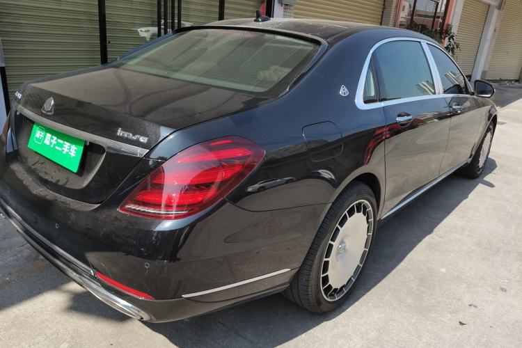 Used Mercedes-Benz Maybach S-Class 2020 S 450 4MATIC Rear Right 45 Deg