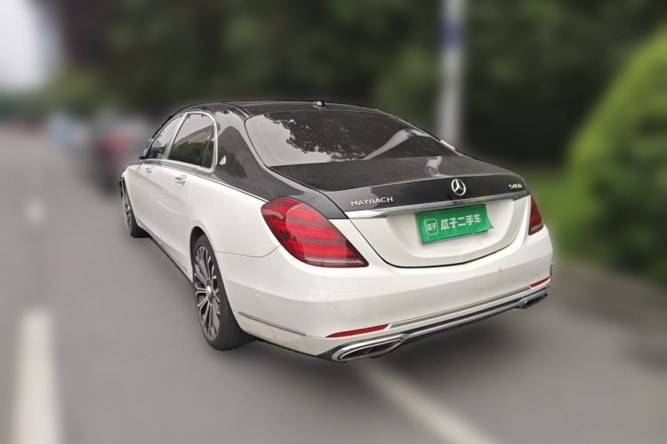 Used Mercedes-Benz Maybach S-Class 2020 S 450 4MATIC Collector's Edition Rear Left 45 Deg