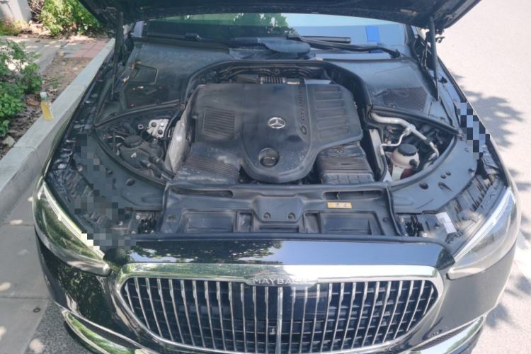 Used Mercedes-Benz Maybach S-Class 2021 S 480 4MATIC Engine Bay