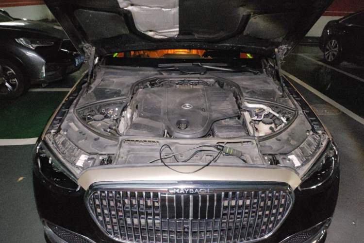 Used Mercedes-Benz Maybach S-Class 2021 S 480 4MATIC Engine Bay