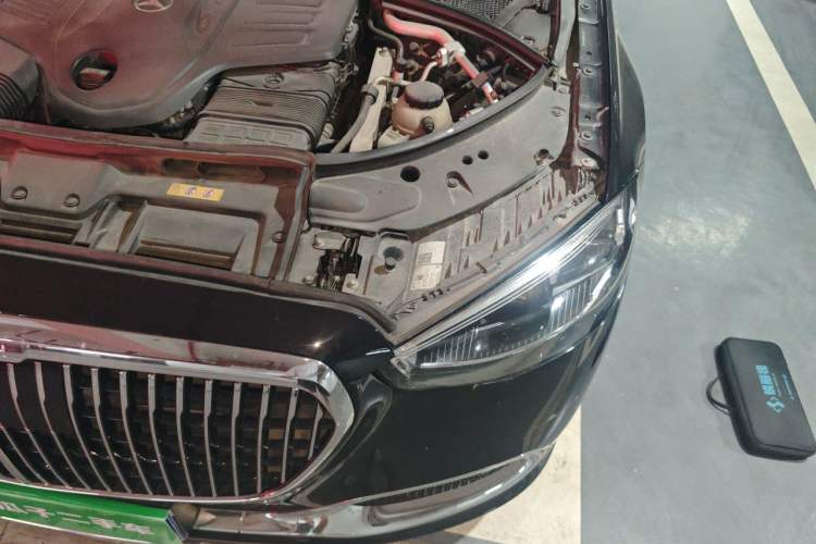Used Mercedes-Benz Maybach S-Class 2021 S 480 4MATIC Engine Bay Left