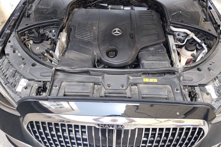 Used Mercedes-Benz Maybach S-Class 2021 S 480 4MATIC Engine Bay