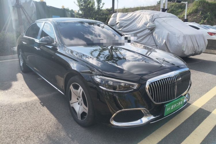 Used Mercedes-Benz Maybach S-Class 2021 S 480 4MATIC Front Right 45 Deg