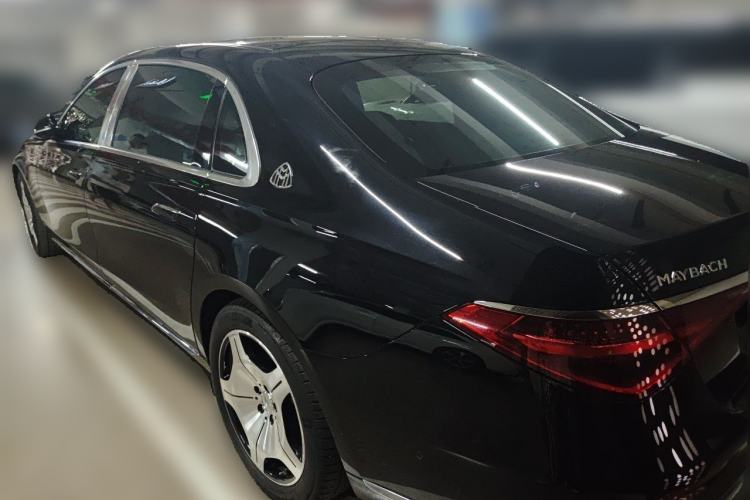 Used Mercedes-Benz Maybach S-Class 2021 S 480 4MATIC Rear Left 45 Deg