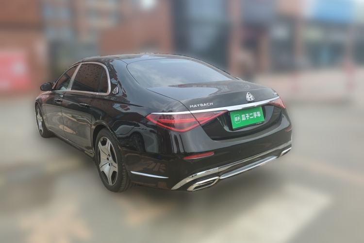 Used Mercedes-Benz Maybach S-Class 2021 S 480 4MATIC Rear Left 45 Deg