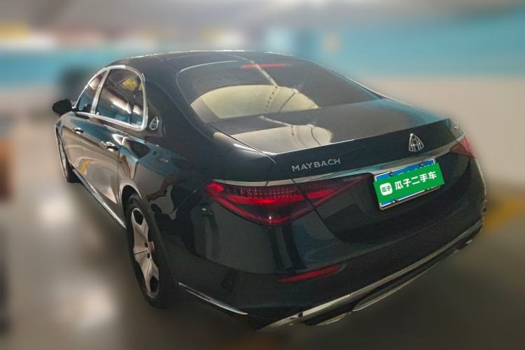 Used Mercedes-Benz Maybach S-Class 2021 S 480 4MATIC Rear Left 45 Deg