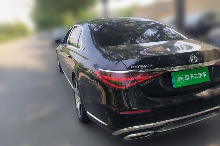Used Mercedes-Benz Maybach S-Class 2021 S 480 4MATIC Rear Left 45 Deg