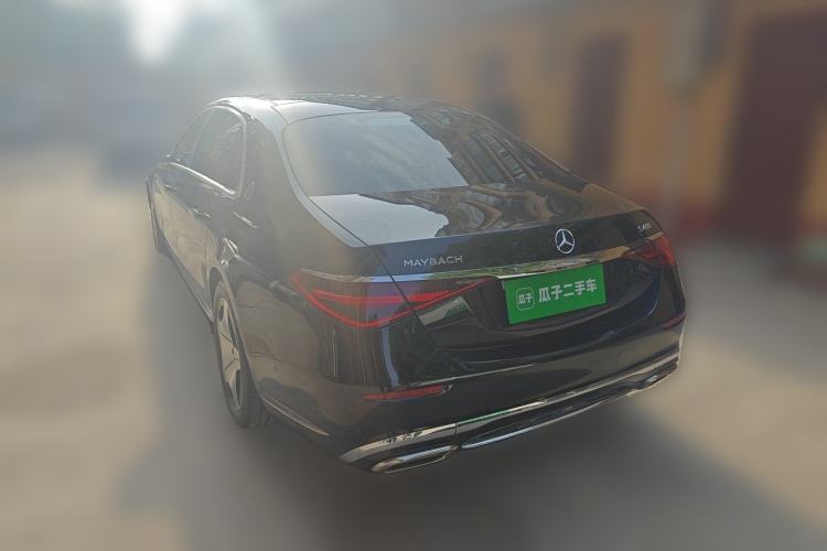 Used Mercedes-Benz Maybach S-Class 2021 S 480 4MATIC Rear Left 45 Deg