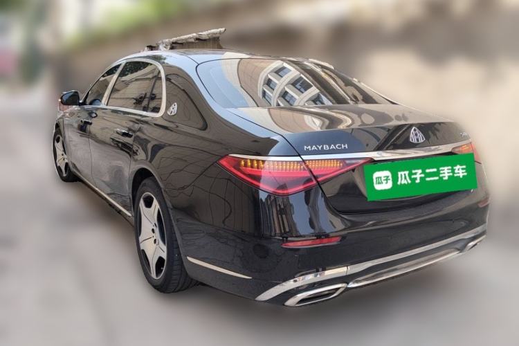 Used Mercedes-Benz Maybach S-Class 2021 S 480 4MATIC Rear Left 45 Deg