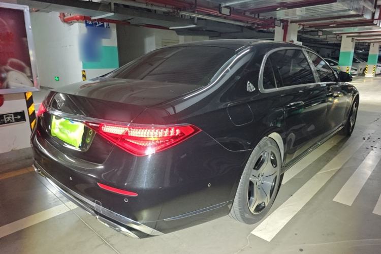 Used Mercedes-Benz Maybach S-Class 2021 S 480 4MATIC Rear Right 45 Deg
