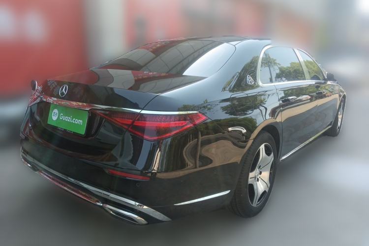 Used Mercedes-Benz Maybach S-Class 2021 S 480 4MATIC Rear Right 45 Deg