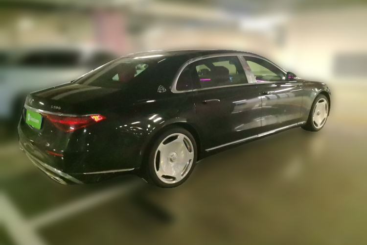 Used Mercedes-Benz Maybach S-Class 2021 S 480 4MATIC Rear Right 45 Deg