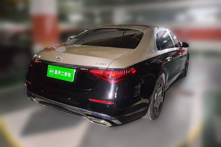 Used Mercedes-Benz Maybach S-Class 2021 S 480 4MATIC Rear Right 45 Deg