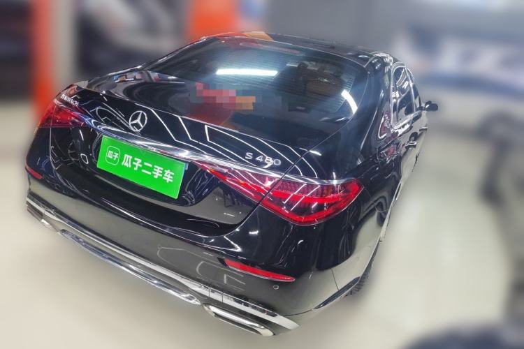 Used Mercedes-Benz Maybach S-Class 2021 S 480 4MATIC Rear Right 45 Deg