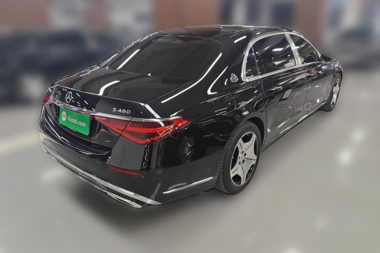 Used Mercedes-Benz Maybach S-Class 2021 S 480 4MATIC Rear Right 45 Deg