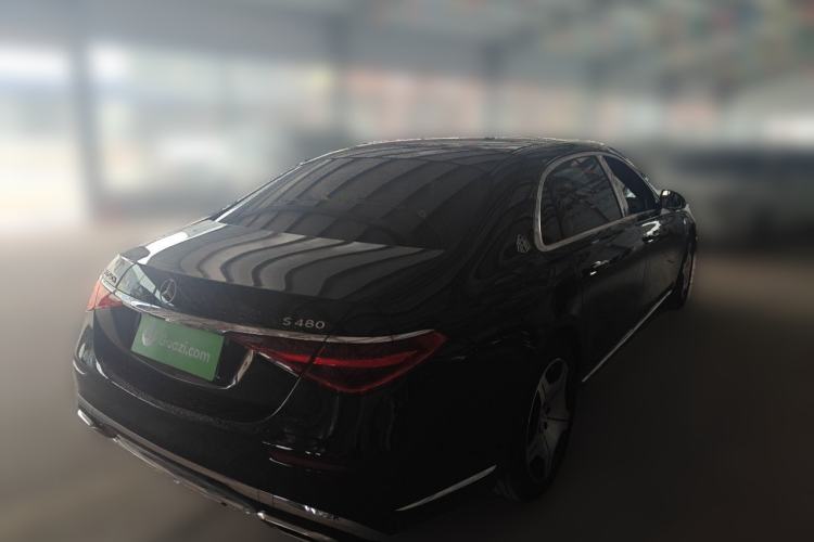 Used Mercedes-Benz Maybach S-Class 2021 S 480 4MATIC Rear Right 45 Deg