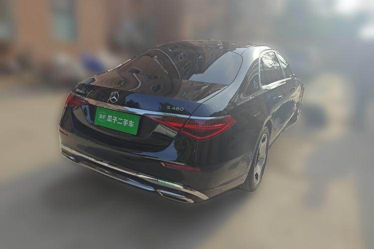 Used Mercedes-Benz Maybach S-Class 2021 S 480 4MATIC Rear Right 45 Deg