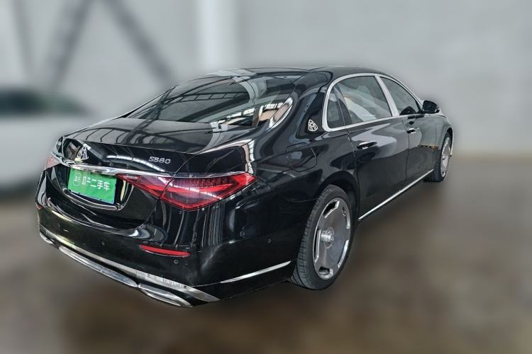 Used Mercedes-Benz Maybach S-Class 2021 S 480 4MATIC Rear Right 45 Deg