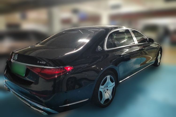 Used Mercedes-Benz Maybach S-Class 2021 S 480 4MATIC Rear Right 45 Deg