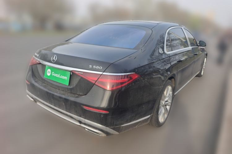 Used Mercedes-Benz Maybach S-Class 2021 S 580 4MATIC Rear Right 45 Deg
