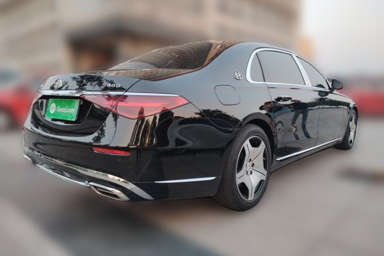 Used Mercedes-Benz Maybach S-Class 2021 S 480 4MATIC Rear Right 45 Deg