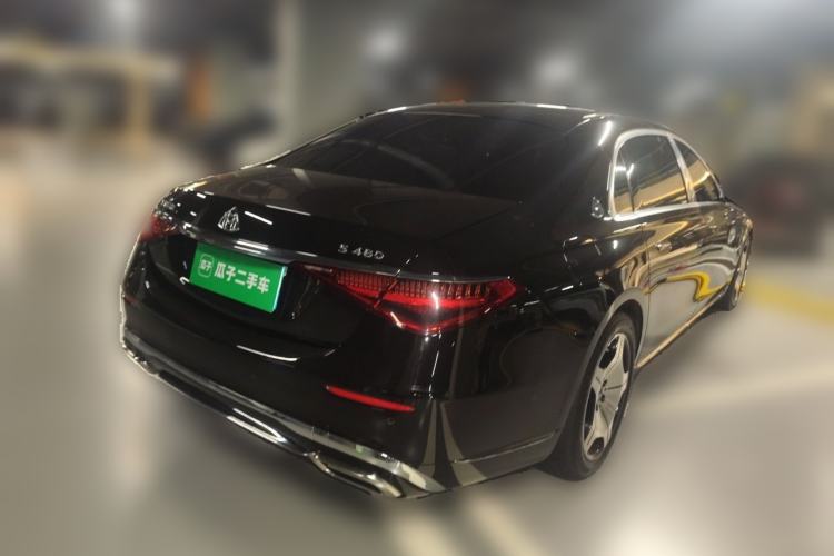 Used Mercedes-Benz Maybach S-Class 2021 S 480 4MATIC Rear Right 45 Deg