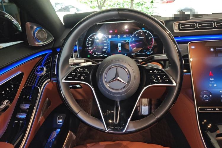 Used Mercedes-Benz Maybach S-Class 2021 S 580 4MATIC Steering Wheel
