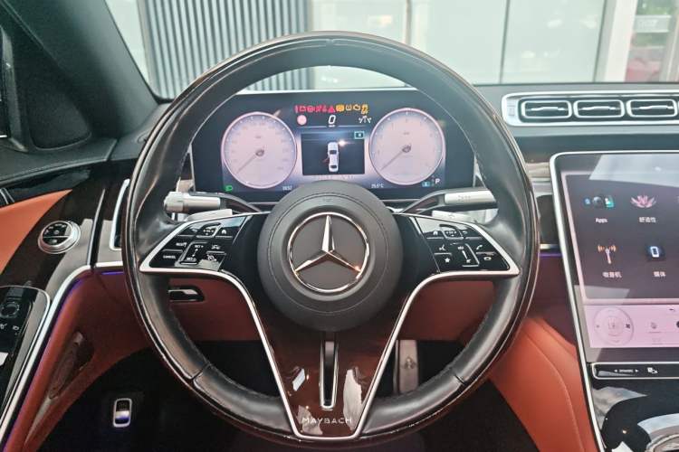 Used Mercedes-Benz Maybach S-Class 2021 S 480 4MATIC Steering Wheel