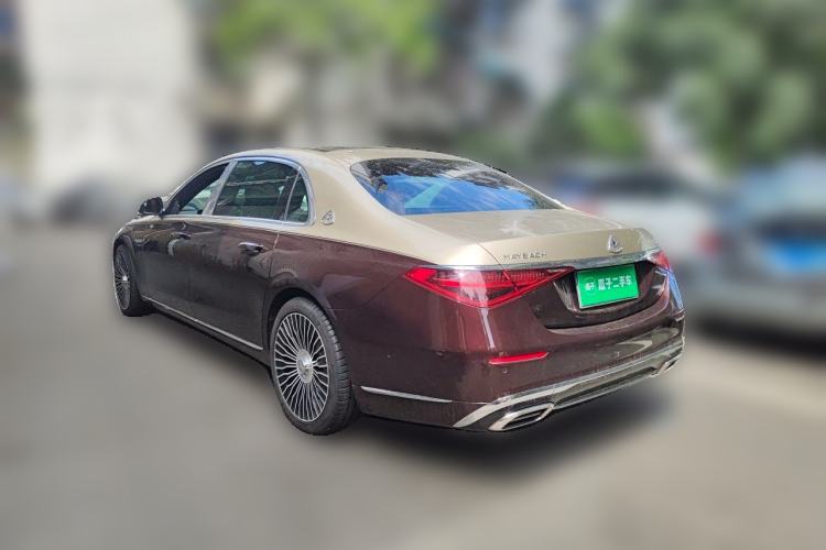 Used Mercedes-Benz Maybach S-Class 2021 S 480 4MATIC Rear Left 45 Deg