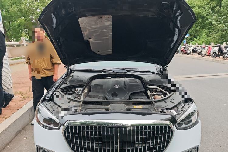 Used Mercedes-Benz Maybach S-Class 2021 S 480 4MATIC Engine Bay