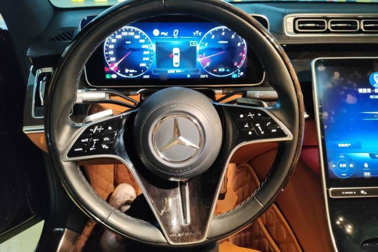 Used Mercedes-Benz Maybach S-Class 2021 S 480 4MATIC Steering Wheel