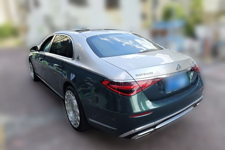Used Mercedes-Benz Maybach S-Class 2021 S 480 4MATIC Rear Left 45 Deg