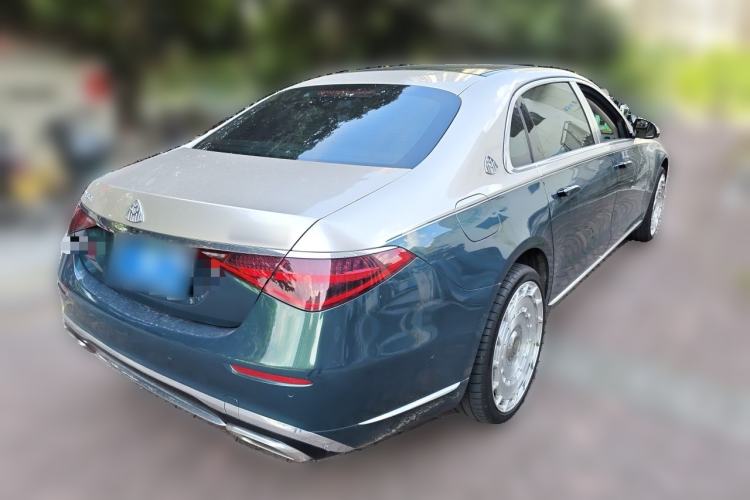 Used Mercedes-Benz Maybach S-Class 2021 S 480 4MATIC Rear Right 45 Deg