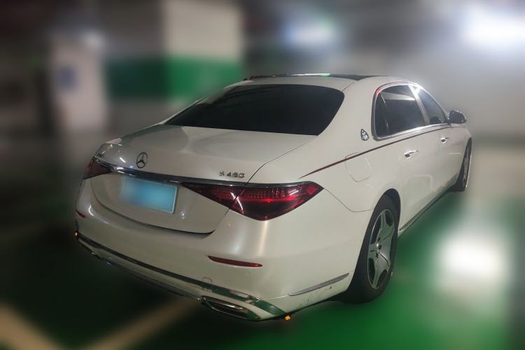 Used Mercedes-Benz Maybach S-Class 2021 S 480 4MATIC Rear Right 45 Deg