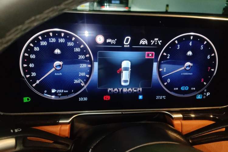 Used Mercedes-Benz Maybach S-Class 2022 S 480 4MATIC Intelligent Premium Special Edition Instrument Cluster