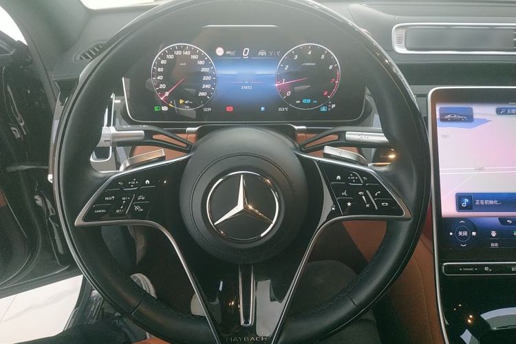 Used Mercedes-Benz Maybach S-Class 2022 S 480 4MATIC Intelligent Premium Special Edition Steering Wheel