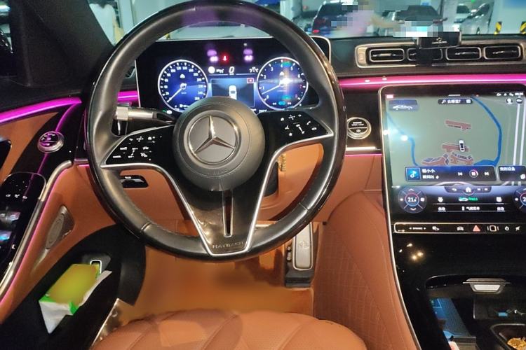 Used Mercedes-Benz Maybach S-Class 2022 S 480 4MATIC Intelligent Premium Special Edition Steering Wheel