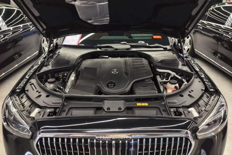 Used Mercedes-Benz Maybach S-Class 2023 S 480 4MATIC Engine Bay