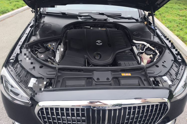 Used Mercedes-Benz Maybach S-Class 2023 S 480 4MATIC Engine Bay
