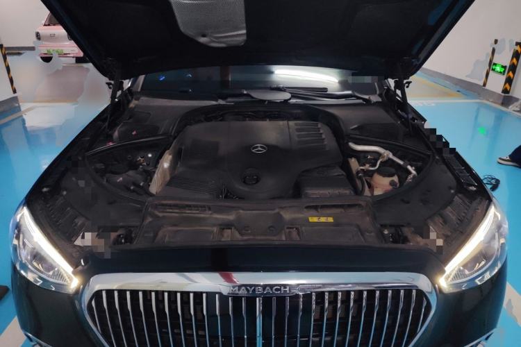 Used Mercedes-Benz Maybach S-Class 2023 S 480 4MATIC Engine Bay