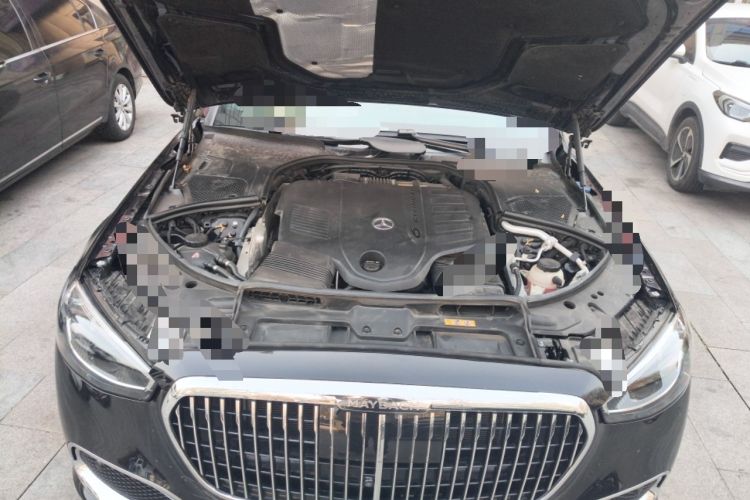 Used Mercedes-Benz Maybach S-Class 2023 S 480 4MATIC Engine Bay